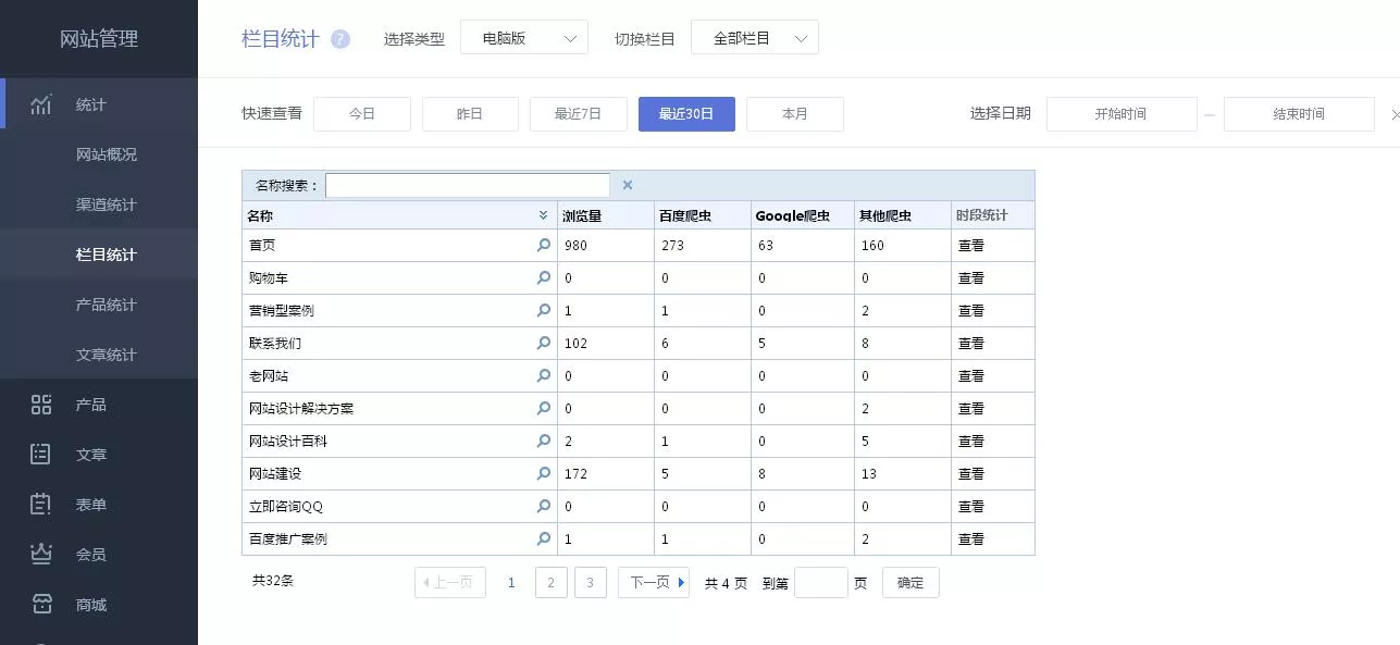 网站流量统计分析在线=网站流量统计指标主要包括